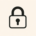 icon_robotics_lock_minimalist icon preview