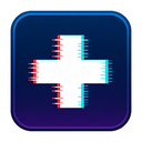 icon_robotics_medical_cross_digital_glitch icon preview