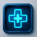 icon_robotics_medical_cross_futuristic icon preview