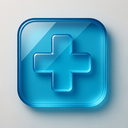 icon_robotics_medical_cross_glassy icon preview