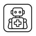 icon_robotics_medical_cross_minimal_outline icon preview