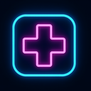 icon_robotics_medical_cross_neon icon preview