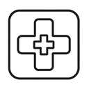 icon_robotics_medical_cross_outline icon preview