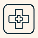 icon_robotics_medical_cross_thin icon preview