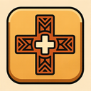 icon_robotics_medical_cross_tribal icon preview