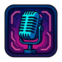 icon_robotics_microphone_cyberpunk icon preview