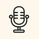 icon_robotics_microphone_minimal_outline icon preview