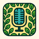 icon_robotics_microphone_organic_pattern icon preview