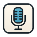 icon_robotics_microphone_rounded icon preview