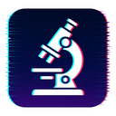 icon_robotics_microscope_digital_glitch icon preview