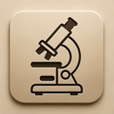 icon_robotics_microscope_embossed icon preview