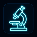 icon_robotics_microscope_glow_effect icon preview
