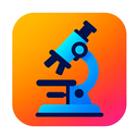 icon_robotics_microscope_vibrant_colors icon preview