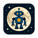 icon_robotics_moon_bold icon preview