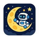 icon_robotics_moon_cartoon icon preview