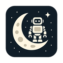 icon_robotics_moon_minimalist icon preview