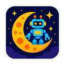 icon_robotics_moon_vibrant_colors icon preview