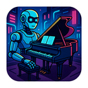 icon_robotics_piano_cyberpunk icon preview