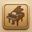 icon_robotics_piano_embossed icon preview