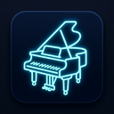 icon_robotics_piano_glow_effect icon preview