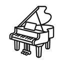 icon_robotics_piano_minimal_outline icon preview