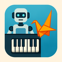 icon_robotics_piano_origami icon preview
