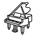 icon_robotics_piano_outline icon preview
