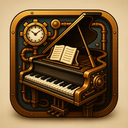 icon_robotics_piano_steampunk icon preview