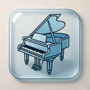 icon_robotics_piano_transparent icon preview