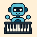 icon_robotics_piano_vector icon preview