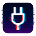 icon_robotics_plug_digital_glitch icon preview