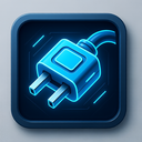 icon_robotics_plug_futuristic icon preview