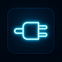 icon_robotics_plug_glow_effect icon preview