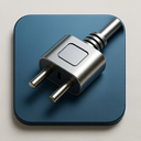 icon_robotics_plug_metallic icon preview