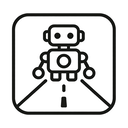 icon_robotics_road_minimal_outline icon preview