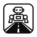icon_robotics_road_monochrome icon preview