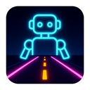 icon_robotics_road_neon icon preview