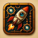 icon_robotics_rocket_steampunk icon preview