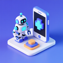 icon_robotics_smartphone_3d_isometric icon preview