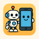 icon_robotics_smartphone_cartoon icon preview