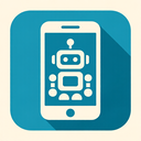 icon_robotics_smartphone_flat_design icon preview