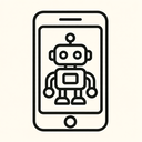 icon_robotics_smartphone_minimal_outline icon preview