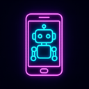 icon_robotics_smartphone_neon icon preview