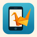 icon_robotics_smartphone_origami icon preview