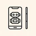 icon_robotics_smartphone_thin icon preview