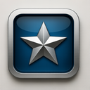 icon_robotics_star_metallic icon preview