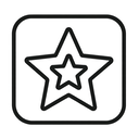 icon_robotics_star_outline icon preview