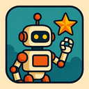 icon_robotics_star_retro icon preview