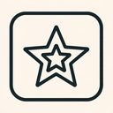 icon_robotics_star_thin icon preview