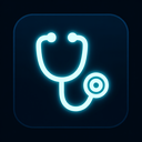 icon_robotics_stethoscope_glow_effect icon preview